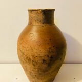 Impressive terracotta pitcher from the 19th century, entirely handmade.