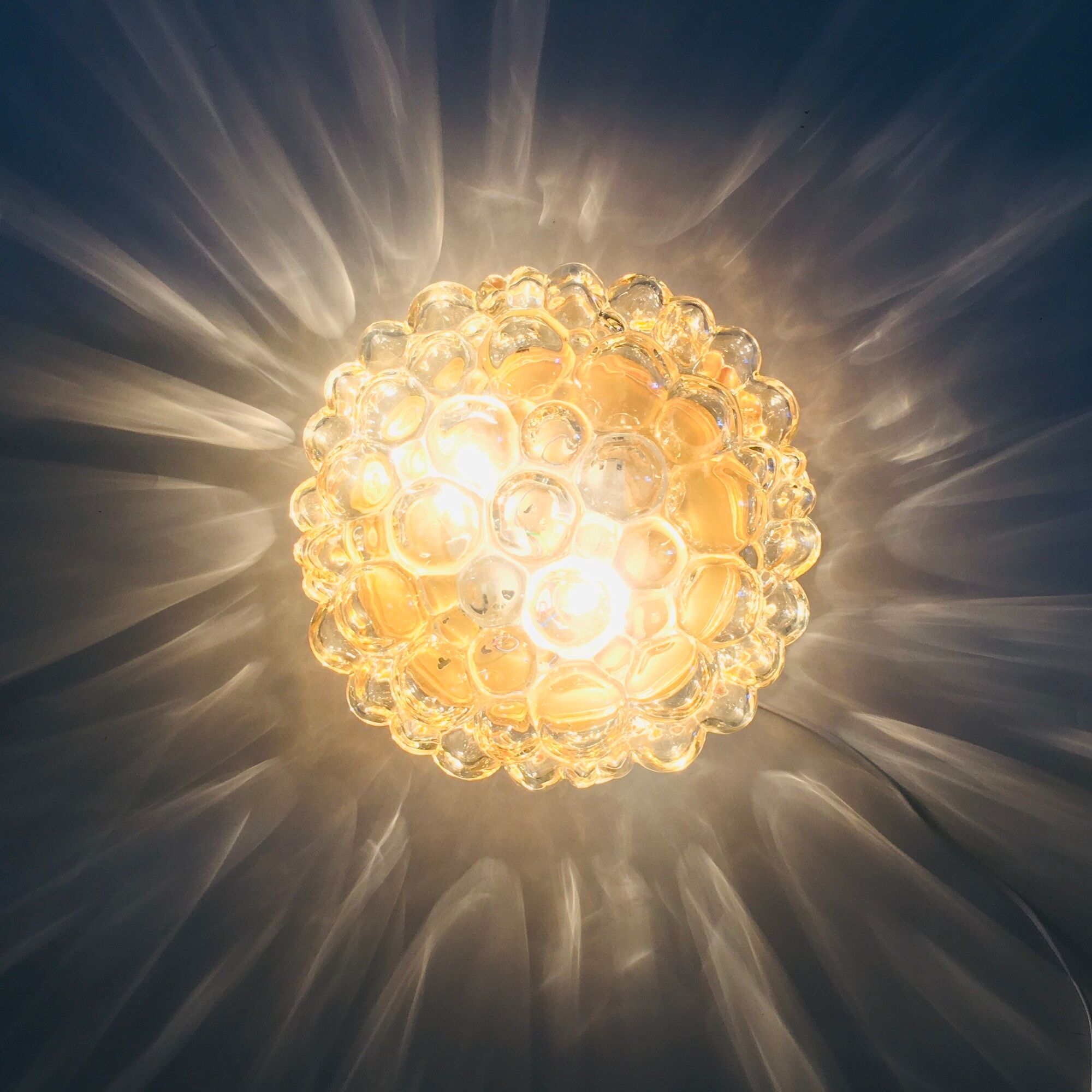 Ceiling light by Helena Tynell for Limburg, Germany, 1970s