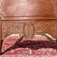 Pair of oak beds style Louis XV /Louis XVI