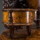 Coiffeuse en noyer Louis Philippe antique, 1860