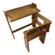 Folding children's desk from the Trama brand, 1980s