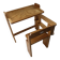 Folding children's desk from the Trama brand, 1980s