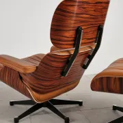 Lounge Chair and ottoman in rosewood by Charles & Ray Eames, Vitra