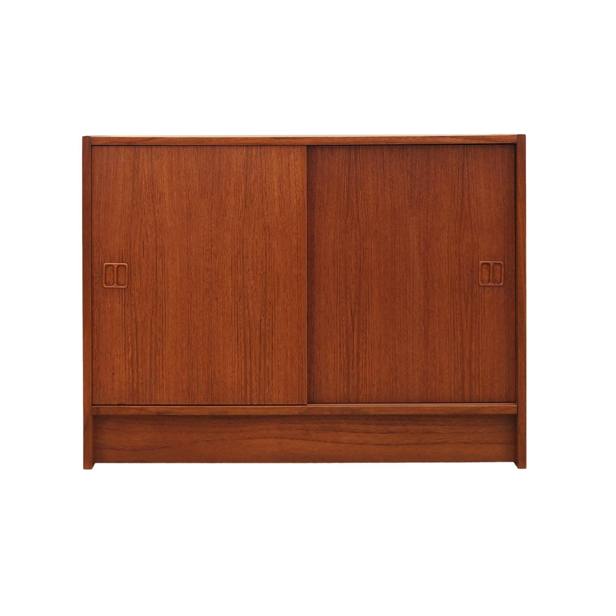 Teak cabinet, Danish design, 1960s, production: Denmark