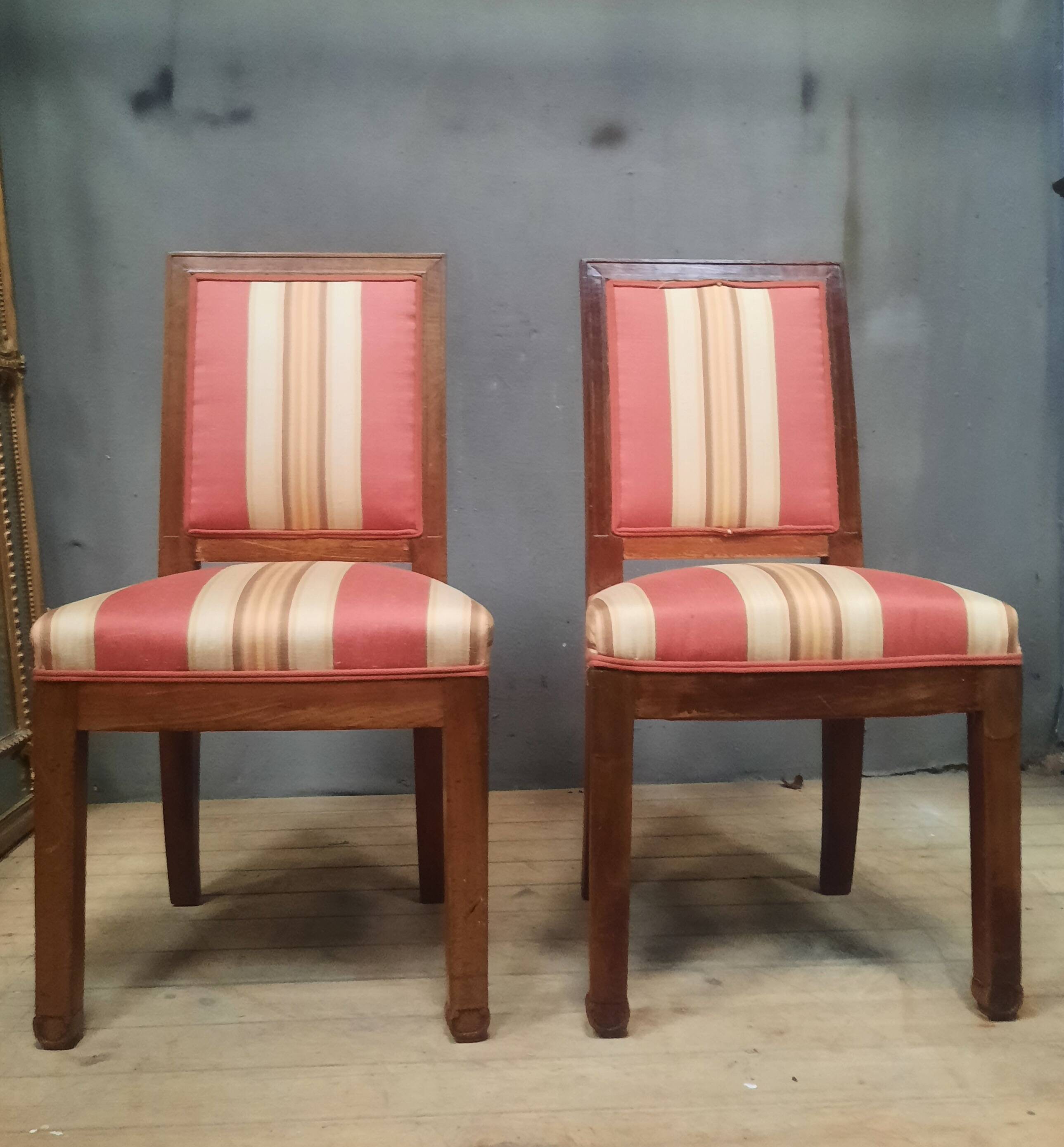 Pair of empire chairs