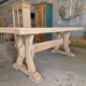 Monastery farmhouse table sandblasted