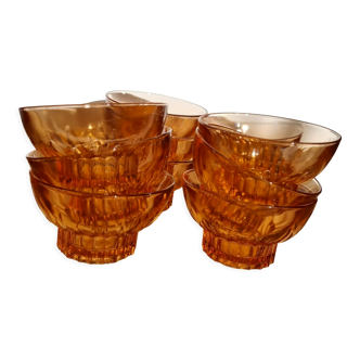 Set of 11 bowls rosaline vintage ramekins cuts