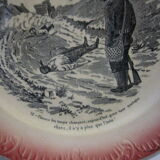 Sarreguemine talking plates