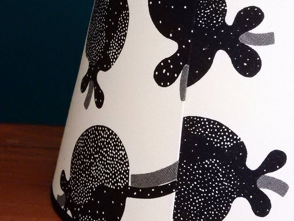 Vintage fabric lampshade Ikea 2005 design Sven Fristedt