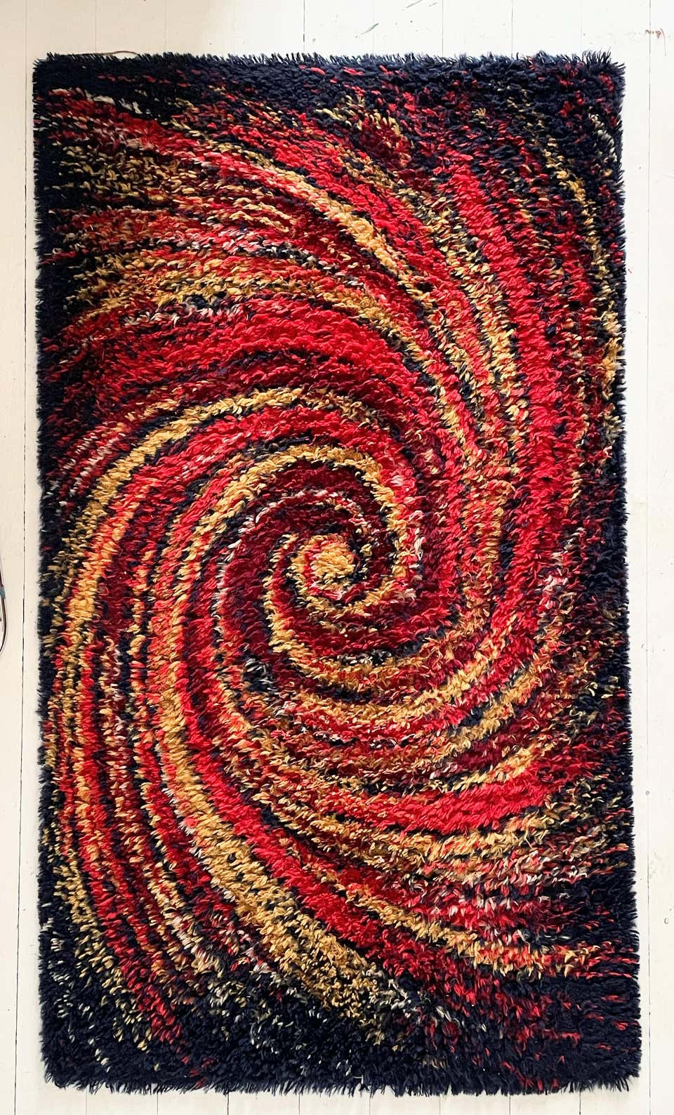 Colorful wool rug by salewa, germany, 1970s