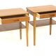 Pair of teak bedside tables, Björkås Möbelfabrik, 1960