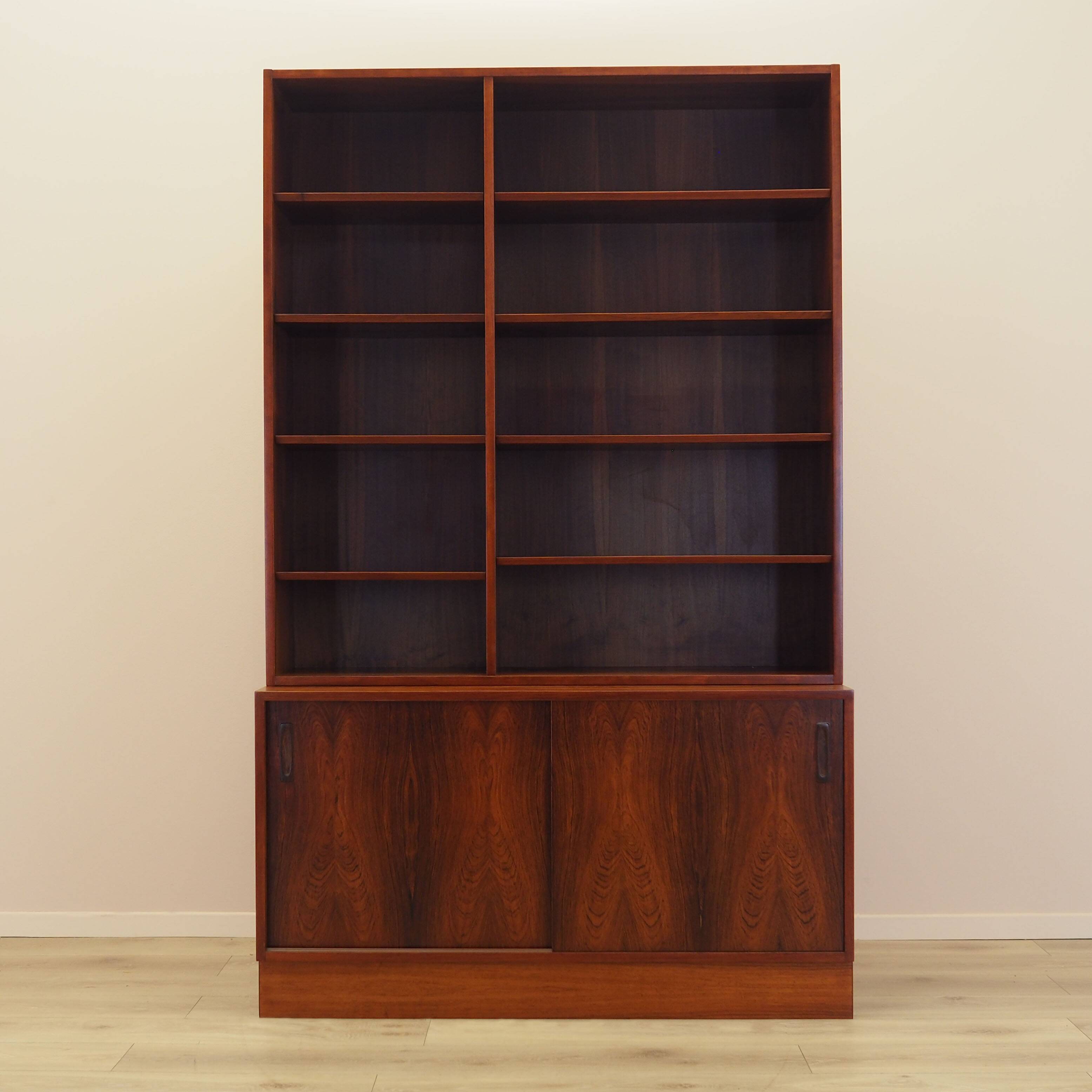 Rosewood bookcase, Danish design, 1970s, manufactured by Hundevad