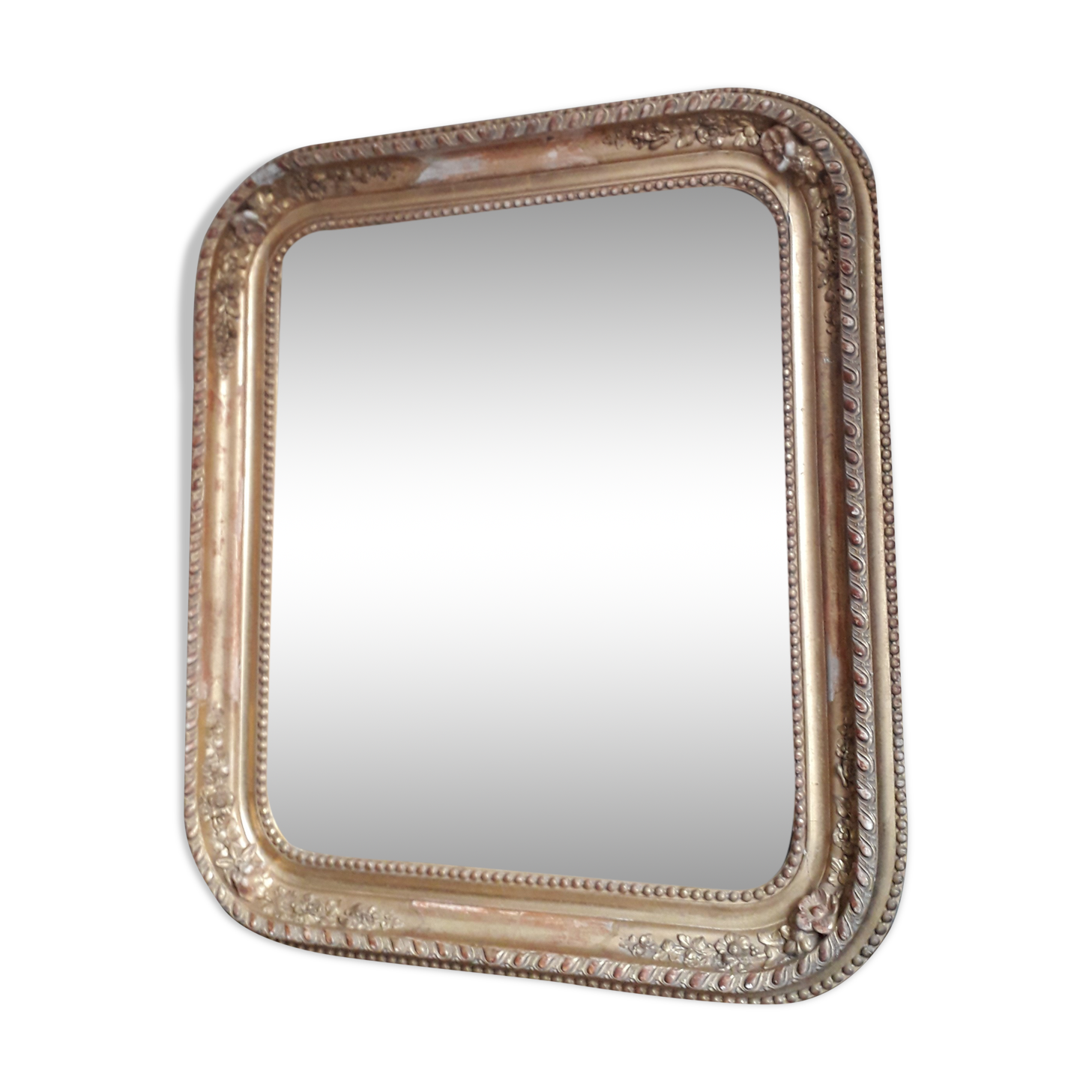 Ancient golden mirror