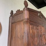 Meuble auvergnat brutaliste art populaire 1890