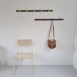 Duo of 4 and 5 ball coat racks