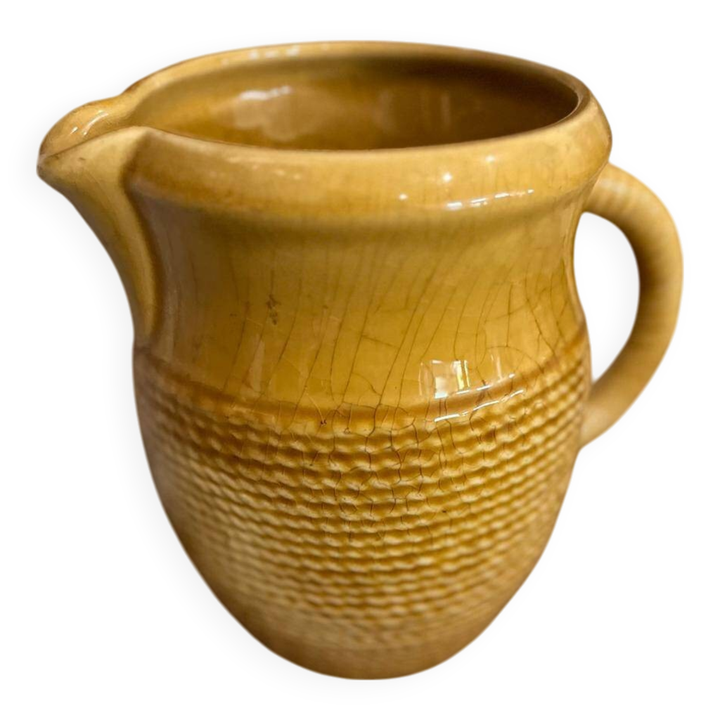 Mug Lipton Warner Bros Friends - Céramique Jaune - Motif Série TV Et Vache - Neuf Sans étiquette - Vintage