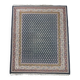 Beautiful vintage oriental rug with mainly blue colours 195x147cm