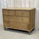 Nineteenth century Victorian chest of drawers in fir and glass buttons