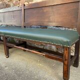 Long brasserie bench