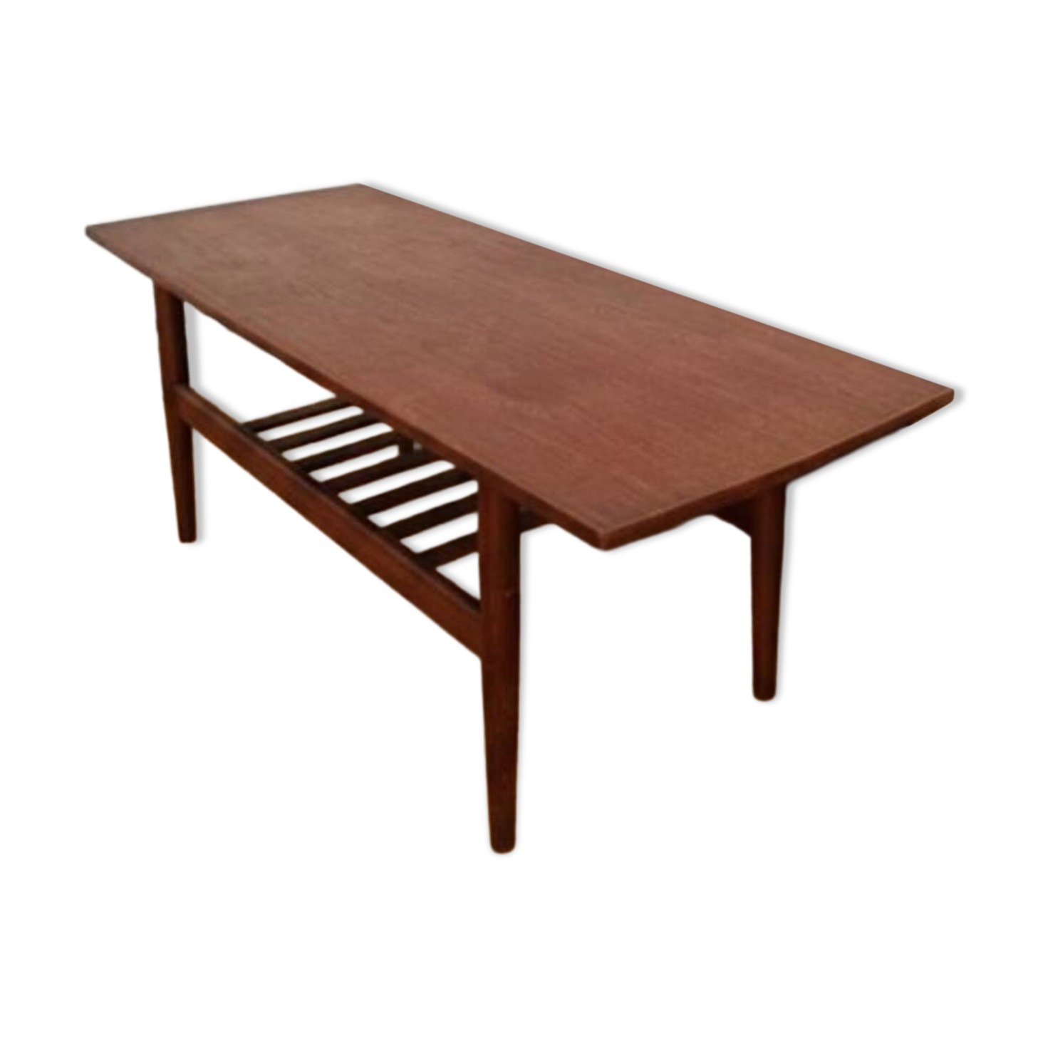 Groningen model coffee table in teak – Samcom, 1960s – Stamped