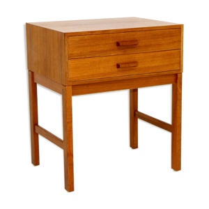 Table de chevet en teck,