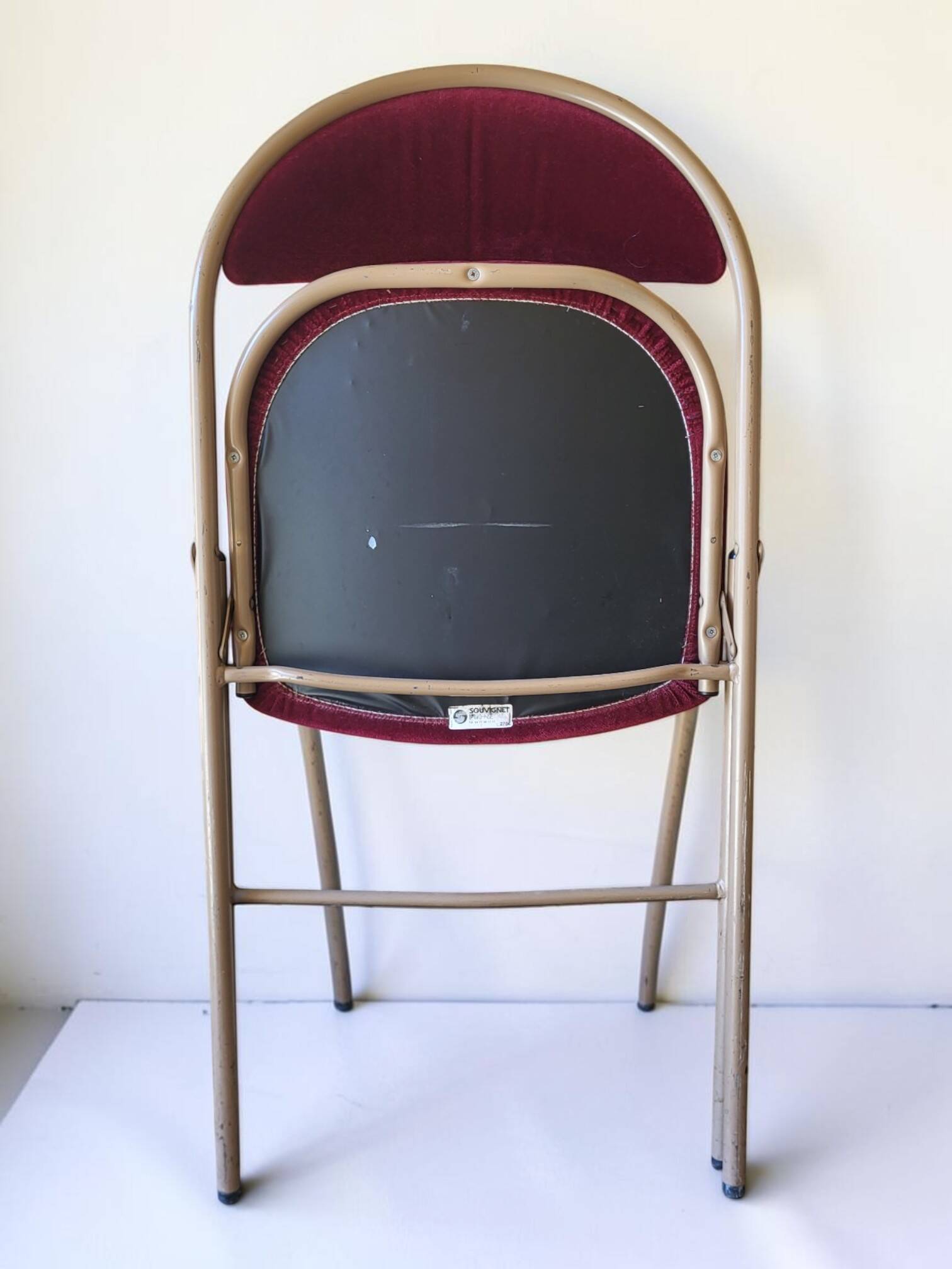 1970's Souvignet folding chair