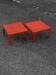 Pair of Space Age fibreglass coffee tables