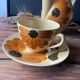 Vintage Gien coffee service