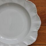 2 assiettes à dessert en porcelaine ancienne fin XIXe