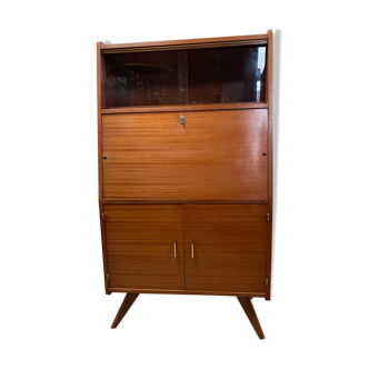 Secrétaire-bibliothèque vintage des années 60
