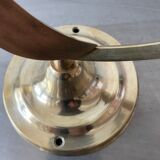 Lot 2 old vintage clichy glass sconces