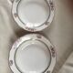 6 vintage hollow plates Digoin Sarreguemines model Trianon