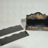 Letter holder Napoleon III Boiled cardboard