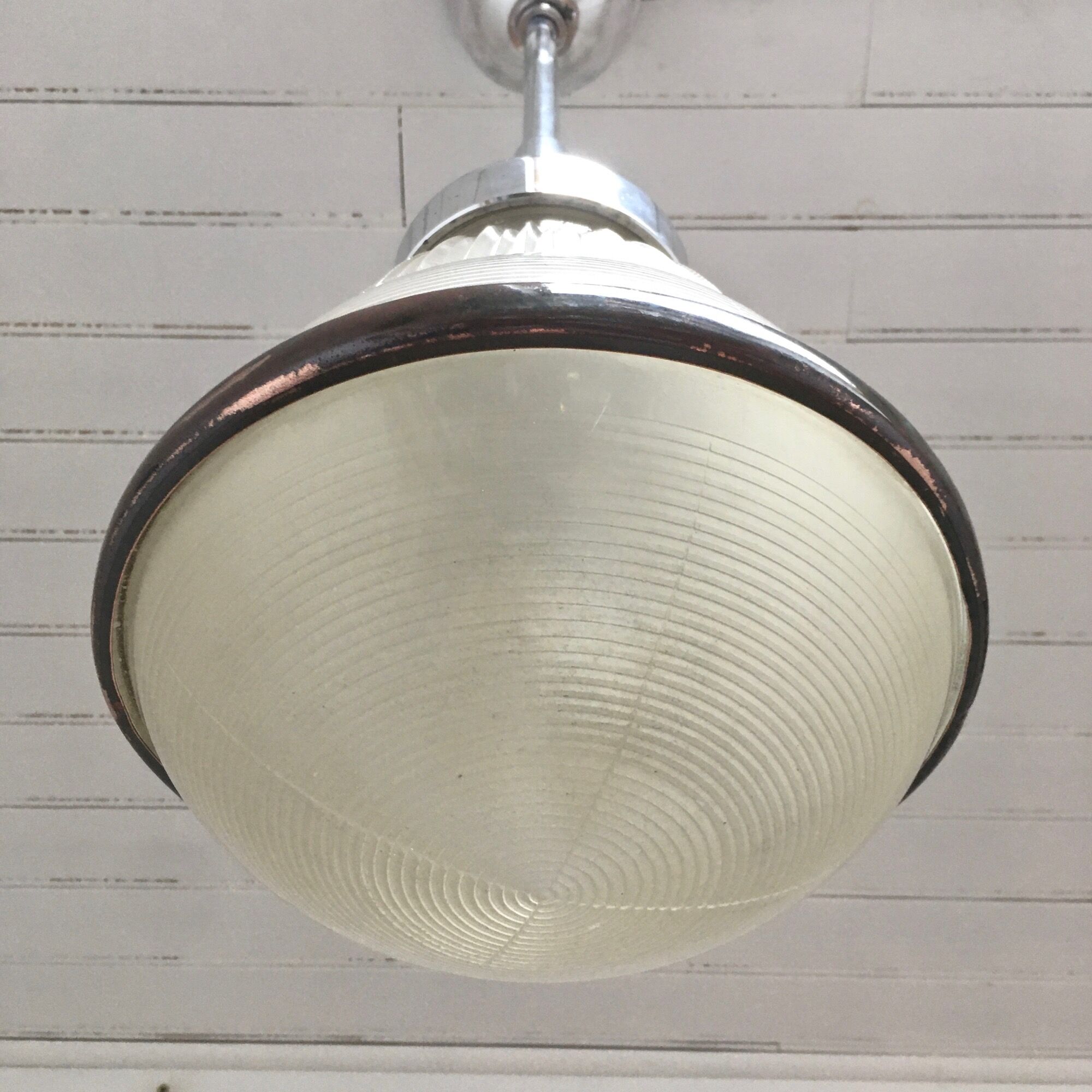 Holophane hanging lamp