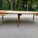 Louis XVI round extendable dining table renovated 230cm 19th century