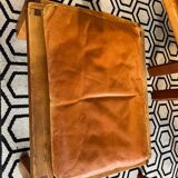 Paire de fauteuils et un repose pied Pierre Chapo 1960