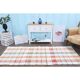 Vintage Turkish Hand-Knotted Wool Cotton White Kilim Runner Rug 107x254