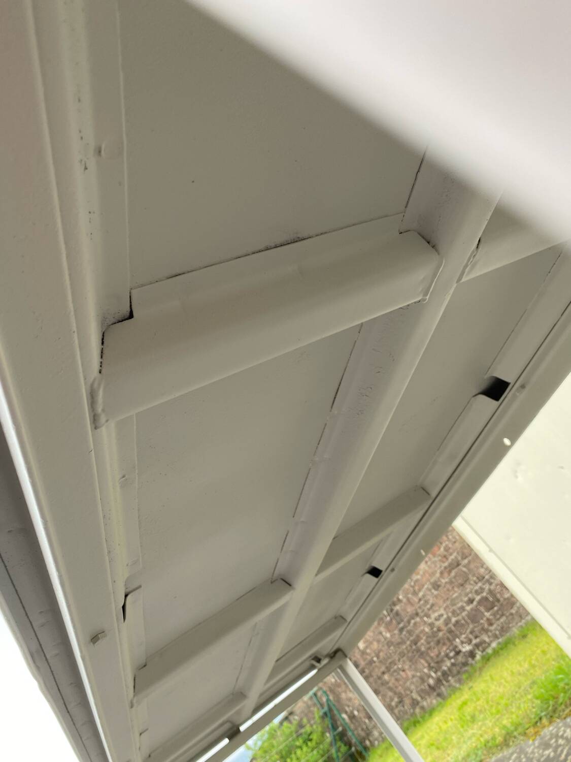 Metal military table