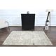 1970s Vintage Turkish Oushak Handmade Wool Cotton Pink Area Rug 130x211