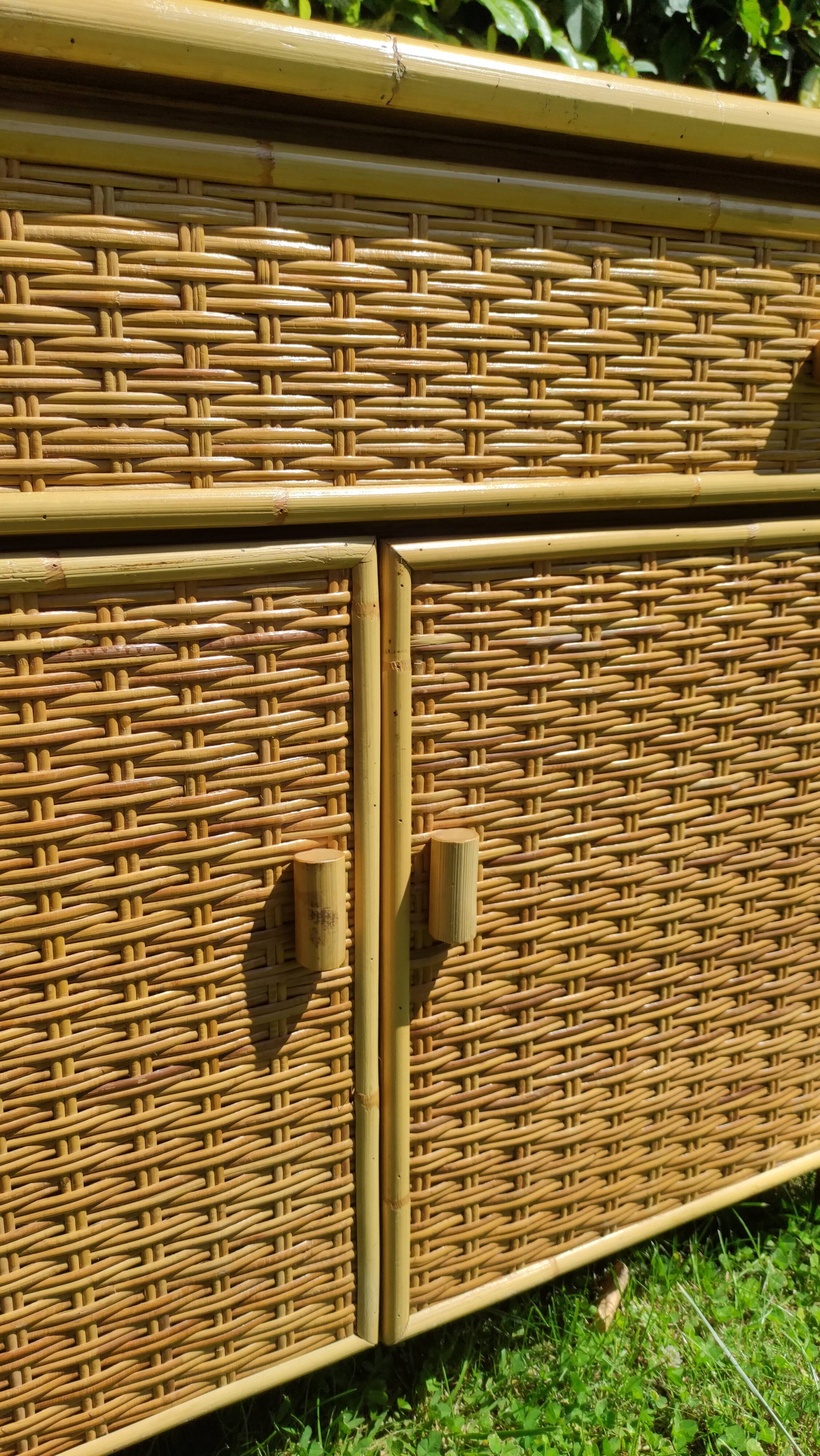 Vintage rattan and bamboo furniture