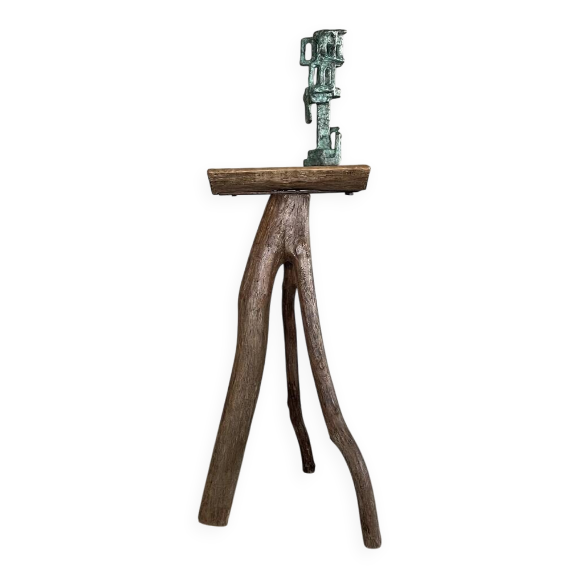 High French wooden side table