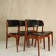 Model 49 dining chairs by Erik Buck for OD Møbler, 1960s