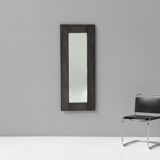 Cast Aluminum Mirror by Lorenzo Burchiellaro, Italy, 1970s