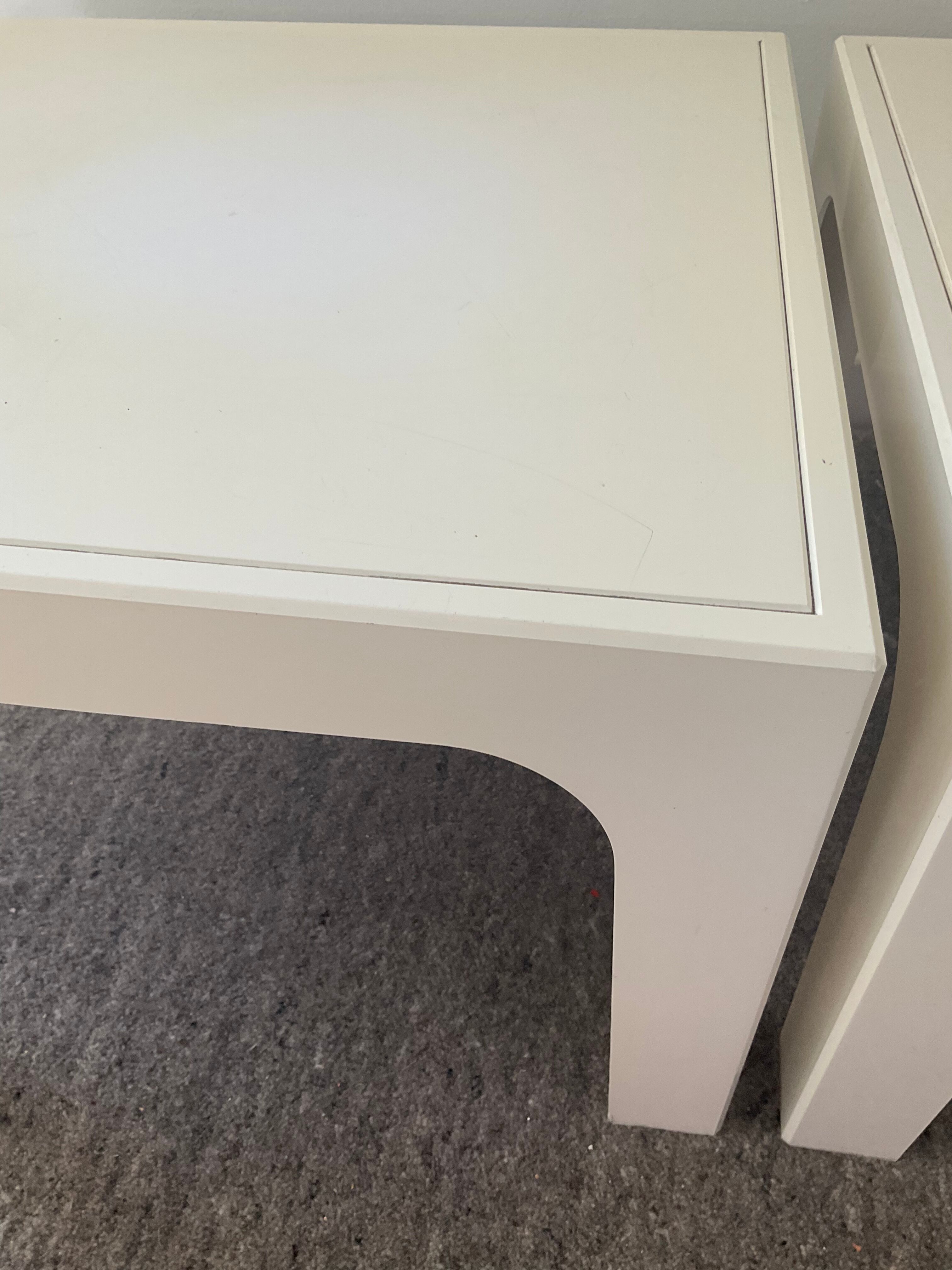 Pair of side tables from the 70s
