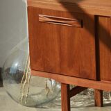 Scandinavian sideboard - long handles - 60s