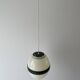 Plexiglass ceiling light in the shape of an egg, 1960s, Italy