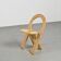 Vintage folding chair by Roger Tallon, Sentou circa 1978