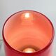 Vintage opaline glass shell lamp