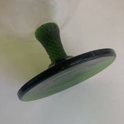 XXXL blown glass vase from Empoli 1960