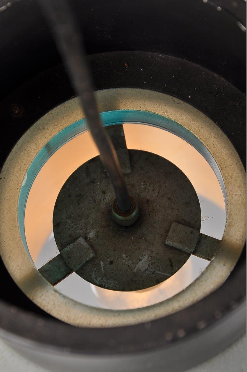 Hanging of the 1960s Dutch metal lamp